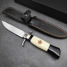Russian Finka NKVD KGB Fixed Blade Knife For Camping Tactical Handmade Knife picture