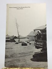 Butte, MT Butte’s Original Tree & Railroad Car Vintage Postcard P168 picture
