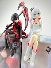 RWBY Ruby Rose & Weiss Schnee Figure Noodle Stopper Set of 2 Ice Queendom FuRyu picture