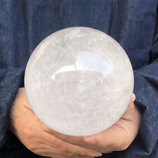 3.96LB Natural clear quartz sphere quartz crystal ball reiki healing CARE picture