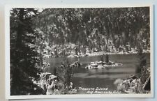 Treasure Island Big Bear Lake California Real Photo Postcard RPPC 4379 picture