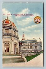 1909 Alaska Yukon Pacific Exposition Architecture, Agricultural Vintage Postcard picture
