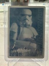 2022 Masterwork Star Wars Stormtrooper OT-17 1/1 Printing Plate  picture
