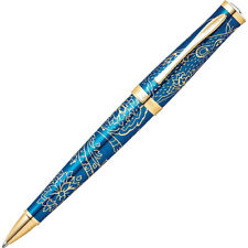 Cross Ballpoint Pen Sauvage 2021 Year of the Rat Blue Brass and Gold AT0312-23 picture