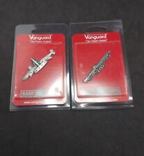 VANGUARD Hard Corps Mirror Silvertone Metal Pin Enlisted Submarine NAVY New  picture