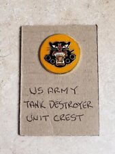 US Army Tank Destroyer Unit Crest DUI (Just one, Not the Pair) picture