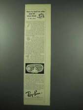 1952 Ray-Ban Sun Glasses Ad - Spoil an Alibi picture