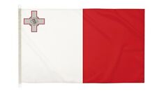 DuraFlag Malta 5ft x 3ft Flag with Clips And Hooks picture