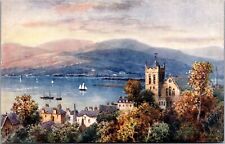 Fort William, Harbor and Mountains, Bonnie Scotland Tucks 7688 Postcard A19 picture