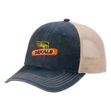 DEKALB SEED K-Products *NABY BLUE & TAN MESH* CAP HAT *BRAND NEW* DS29 picture