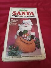 Wilton Vintage Cake Pan/Jello Mold:  Santa Stand Up w/ box & Instructions picture