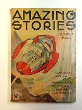 Amazing Stories Pulp Dec 1933 Vol. 8 #8 VG- 3.5 picture
