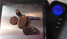 Australian Boulder Opal, 40TCW, 5 Stones,  Freeform, Rubs , Colors, (SEE VIDEO) picture