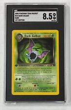 Dark Golbat Pokemon 2000 SGC 8.5 Team Rocket 1st Edition 24/82 Single Card picture