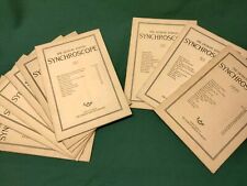 Lot of 9 Vintage 1921 Detroit Edison Synchroscope Monthly Employee Newsletters picture