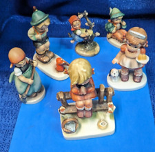 Vintage lot of Hummel (4) and Japan (2) figurines 3 repaired see pictures. picture