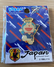SALE  1996 JFA Doraemon Japan National Football Team TV Asahi Media Pin NEW B picture
