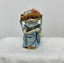 The Thickets at Sweetbriar-Rose Blossom Cat Figurine Friendship is Forever 4.5