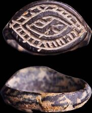 Judaea Ring Aramaic Letters  WEARABLE Holyland Find Jewish Ancient Artifact wCOA picture