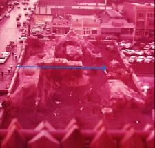 1950s 35mm slide Reno Nevada Indian Fort Scene Harold's Club Rooftop #1007 picture