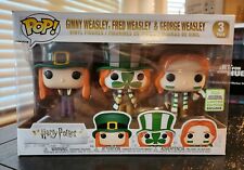 Funko Pop 3 PACK Ginny Fred George Weasley Spring Convention Exclusive ECCC 2019 picture