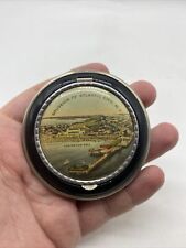 Vintage Souvenir of 1930’s Atlantic City New Jersey Compact Near Mint Mirror picture