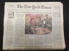 1999 APRIL 18 NEW YORK TIMES NEWSPAPER - HOW CLINTON ENTERED BALKAN WAR- NP 7001 picture
