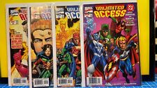 MARVEL DC UNLIMITED ACCESS #1-4 1 2 3 4 Complete 1997 Mini Series Set picture
