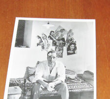 Rare 1953 Humphrey Bogart Photo 90s Postcard Magnum Cinema Robert Capa picture