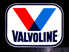 VALVOLINE - Original Vintage 1980's Racing Decal/Sticker - 5 inch size picture