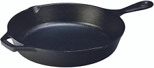 Lodge Cast Iron Skillet Pre-Seasoned Oven Kitchen Choose Size Quality Heavy Duty picture