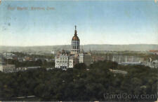 Hartford,CT State Capitol Connecticut Antique Postcard 1C stamp Vintage picture
