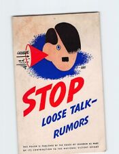 Postcard Stop Loose Talk Rumors picture