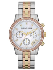 Michael Kors Women's Ritz Tri-Tone Watch MK5650 picture