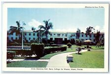 c1950s Stella Matutina Hall Barry College Women Campus Miami Florida Postcard picture