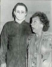 1988 Press Photo Jean Stapleton and Michael Myers at 