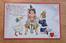 Tuck Little Nursery Lovers Old King Cole Valentine Postcard picture