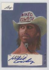 2013 Leaf Pop Century Sketch Cards 1/1 Naked Cowboy Ingrid Hardy Auto c9a picture
