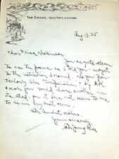Kentucky Poet, Dramatist CALE YOUNG RICE Autograph Letter Signed picture