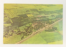 Aerial View Royalton State Bank Royalton Minnesota Postcard Unposted Oversized picture