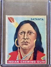 1933 Goudy Indian Chewing Gum ~ #45 Satanta (Kiowa) ~ Excellent picture