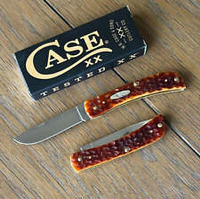 Case XX Harvest Orange Peach Seed Jig Sodbuster Jr. picture