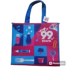 99 Cents Only Store Shopping Plastic Reusable NWT Bag STORES CLOSED DOWN picture