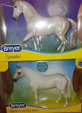 Breyer Horse Two White Pearl Classics Lysander Thoroughbred New picture