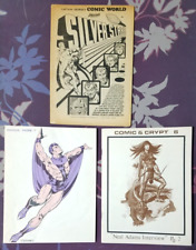 Fantastic Fanzine #11, Comic & Crypt #6, SILVER STARR ~ 1970's picture