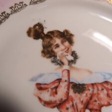 Antique Zeh Scherzer Bavarian Edwardian Lady Plate picture