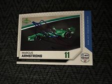 2024 Parkside Indy Car Trading Card 500 Signed Marcus Armstrong picture