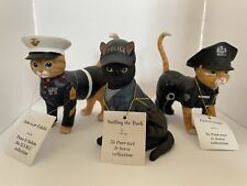 2017 Hamilton Collection Lot Of 3- Sem-Purr/ Paw & Order/Sniffing The Truth*NOTE picture