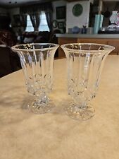 Crystal Hurricanes Candle Holders Fine Lead Crystal picture