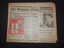 1984 JULY 25 THE SCRANTON TIMES NEWSPAPER - REAGAN, MONDALE HAVE CLASH - NP 8324 picture